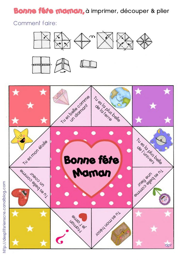 Cocotte Bonne Fête Maman À Impimer – Photo De À Imprimer intérieur Carte Bonne Fete Maman A Imprimer