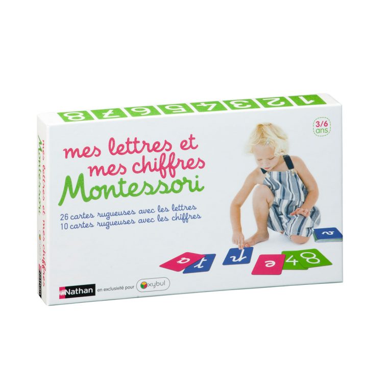 Coffret Montessori Mes Lettres Et Mes Chiffres encequiconcerne Jeux De Lettres Enfants