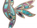 Colibri Sur Metal - Esprit Mosaique destiné Support Pour Mosaique