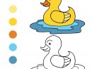 Coloriage À Imprimer : Un Petit Canard destiné Masque Canard À Imprimer