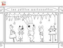 Coloriage Chanson - Ainsi Font Les Marionnettes Avec Pinpin à Les Petites Marionnettes Chanson