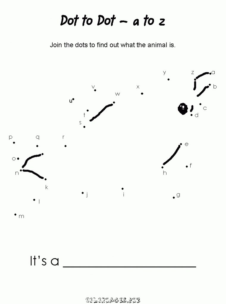 Coloriage Coloriage Dauphin Points À Relier Gratuit – Animaux concernant Point À Relier Alphabet