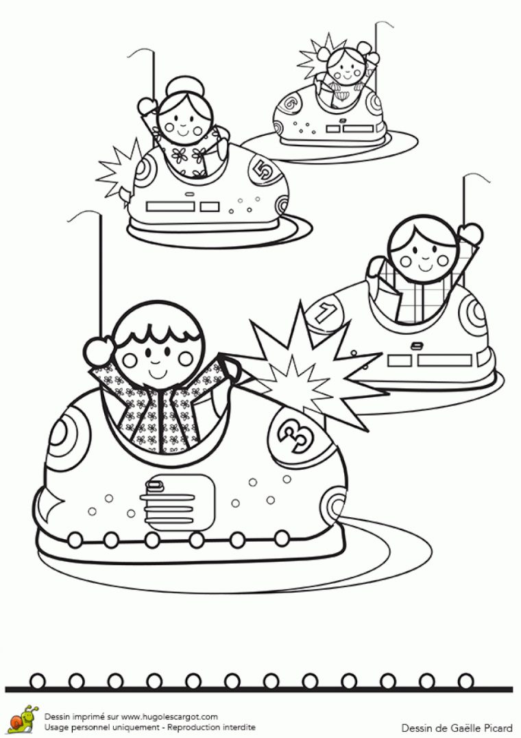 Coloriage Fete Foraine Autos Tamponeuses Sur Hugolescargot tout Dessin De Fete Foraine Coloriage Fete Foraine Autos Tamponeuses Sur Hugolescargot tout Dessin De Fete Foraine