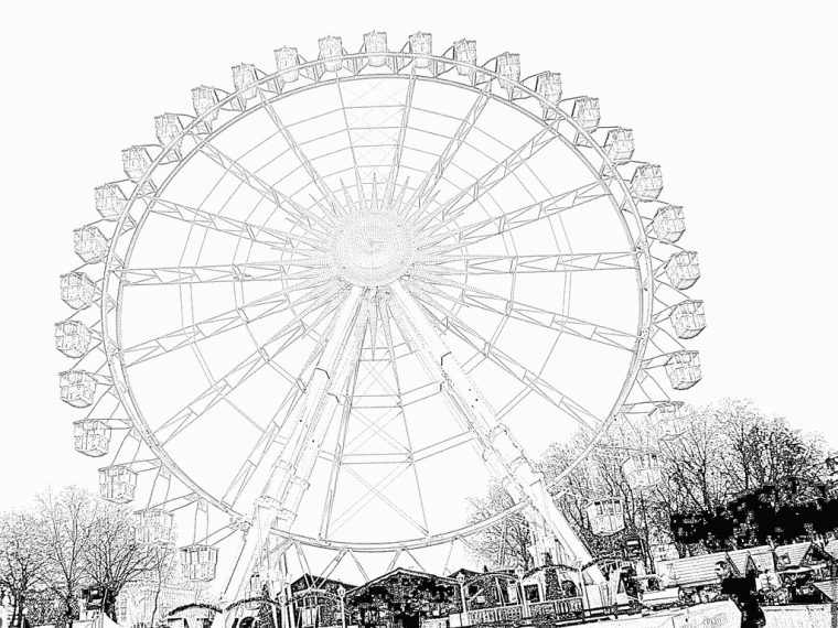 Coloriage Grande Roue 20101210 À Imprimer Pour Les Enfants tout Coloriage Grande Roue Coloriage Grande Roue 20101210 À Imprimer Pour Les Enfants tout Coloriage Grande Roue