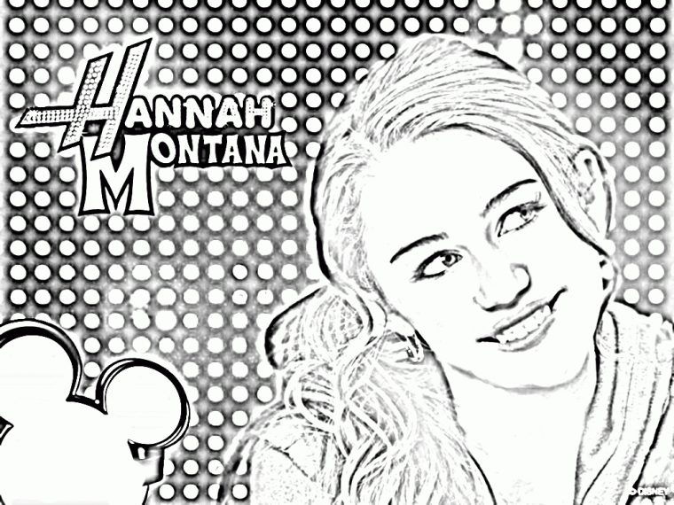 Coloriage Hannah Montana Sur Coloriage À Imprimer Du Net concernant Coloriage Charlotte Aux Fraises Et Ses Amies