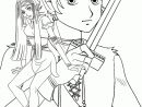 Coloriage Manga Elfes Sur Hugolescargot serapportantà Coloriage Manga Kawaii