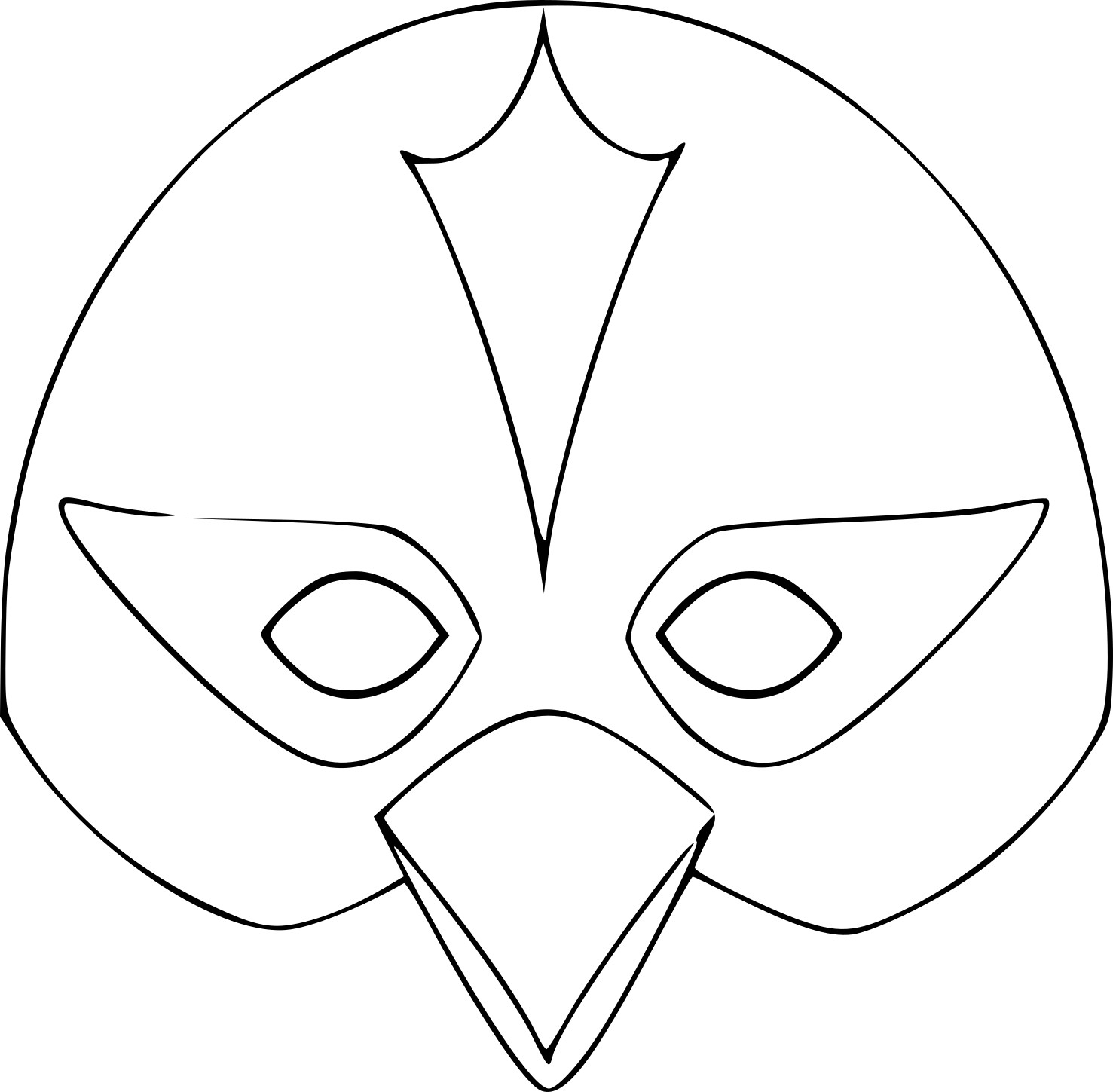 Coloriage Masque Pingouin À Imprimer Sur Coloriages intérieur Masque Canard À Imprimer