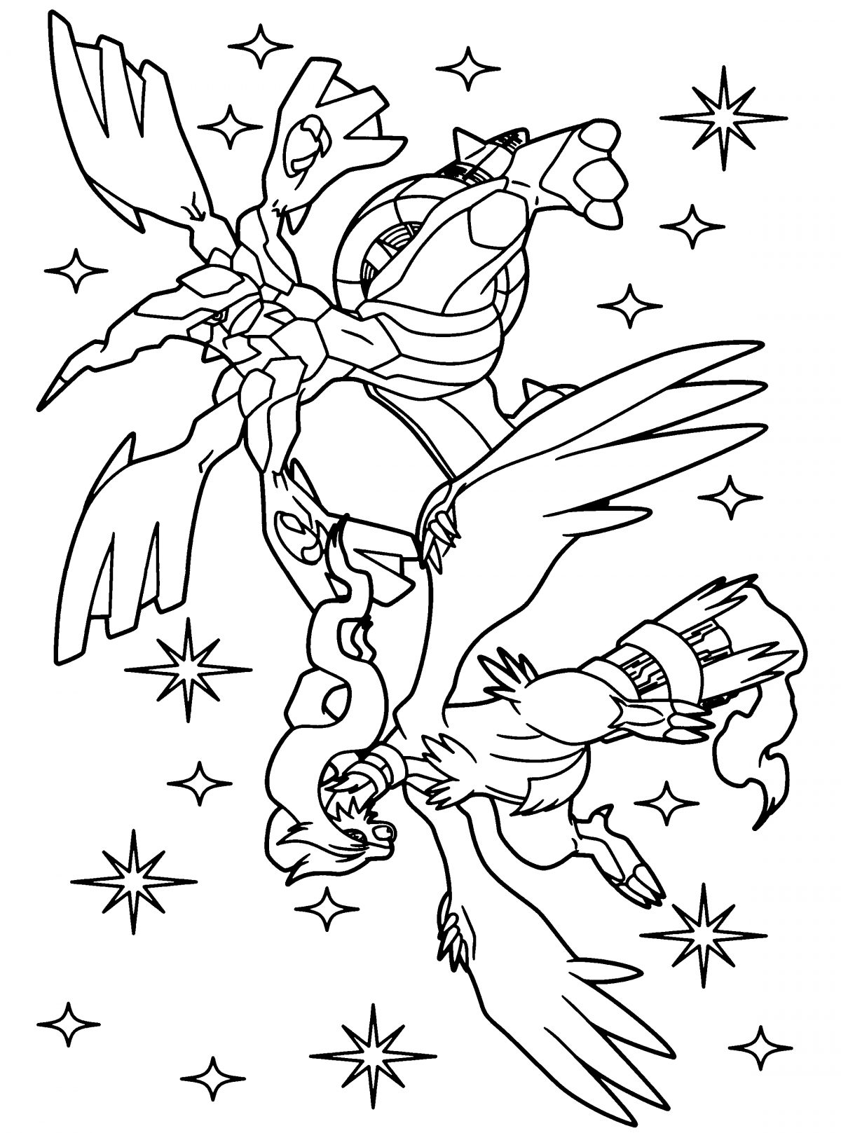 Coloriage Zacian Pokemon À Imprimer pour Imprimer Coloriage Pokemon