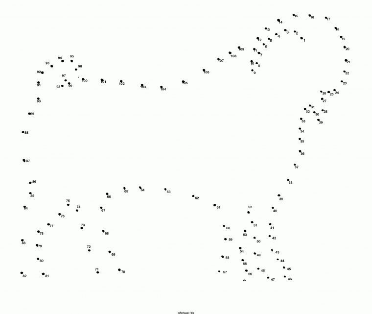 Coloriage Relier Des Chiffres Gratuit – Découpages Bricolages concernant Point À Relier Alphabet