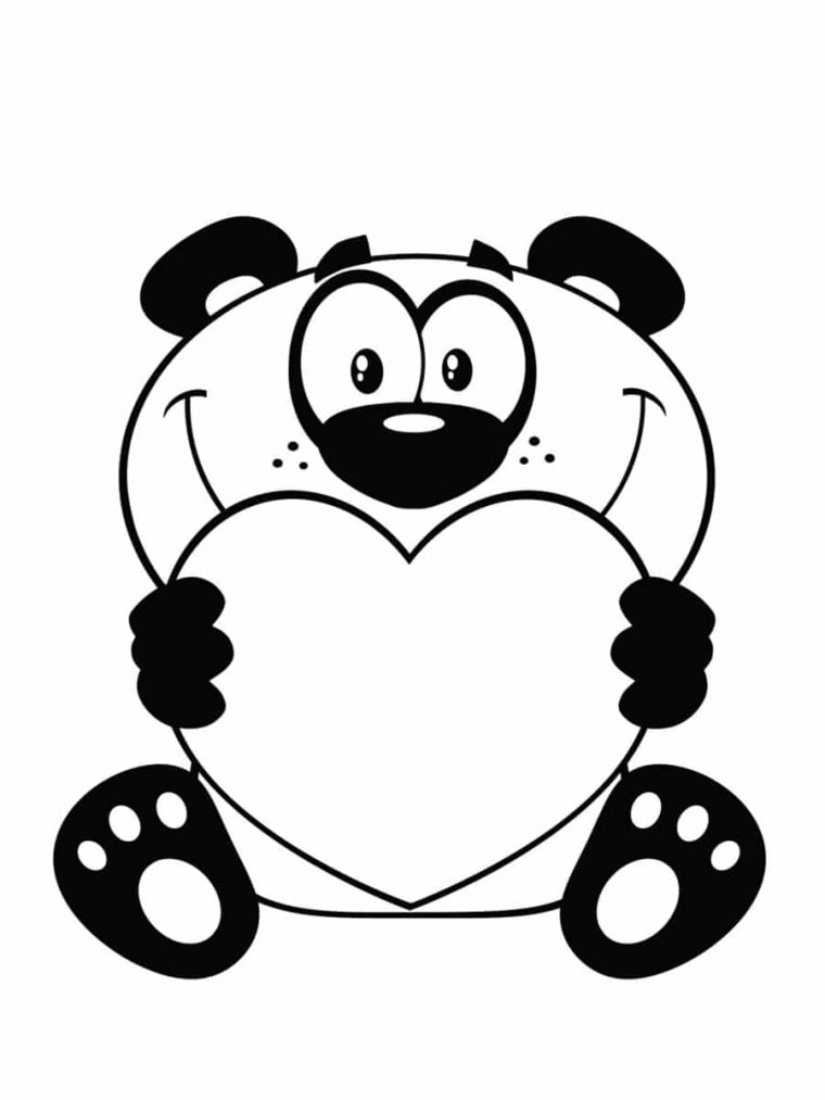 Coloriage Saint Valentin : 40 Dessins À Imprimer Gratuitement tout Dessin Pour La Saint Valentin