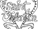 Coloriage Saint Valentin À Imprimer avec Coloriage De St Valentin