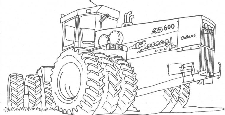 Coloriage Tracteur – Les Beaux Dessins De Transport À tout Dessin Tracteur Facile