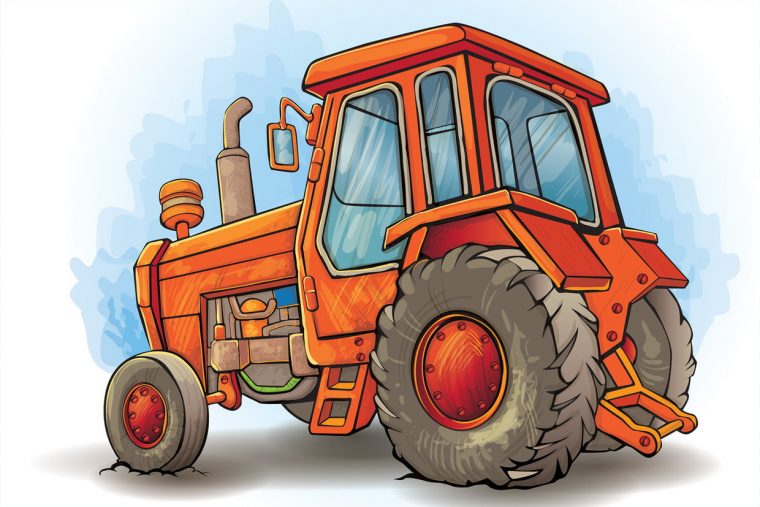 Coloriage Tracteur Sur Hugolescargot serapportantà Dessin Tracteur Facile
