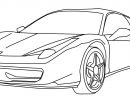 Coloriage Voiture De Course Ferrari Dessin Dessin À Imprimer dedans Coloriage Vehicule