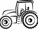 Coloriages À Imprimer : Tracteur, Numéro : 16985 concernant Dessin Tracteur Facile