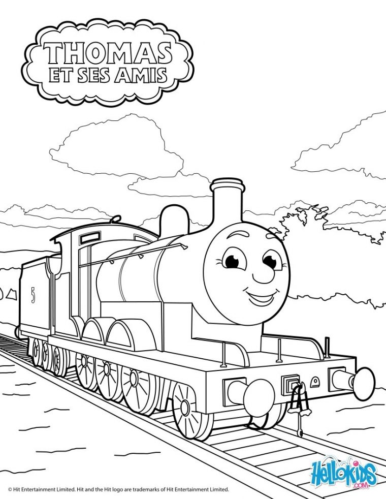 Coloriages James – Fr.hellokids à Coloriage Thomas Le Petit Train Coloriages James – Fr.hellokids à Coloriage Thomas Le Petit Train