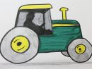 Comment Dessiner Un Tracteur concernant Dessin Tracteur Facile