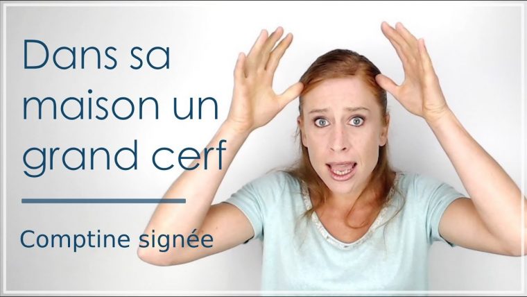 Comptine Dans Sa Maison Un Grand Cerf – Paroles Illustrées destiné Chanson Du Cerf Et Du Lapin Comptine Dans Sa Maison Un Grand Cerf – Paroles Illustrées destiné Chanson Du Cerf Et Du Lapin