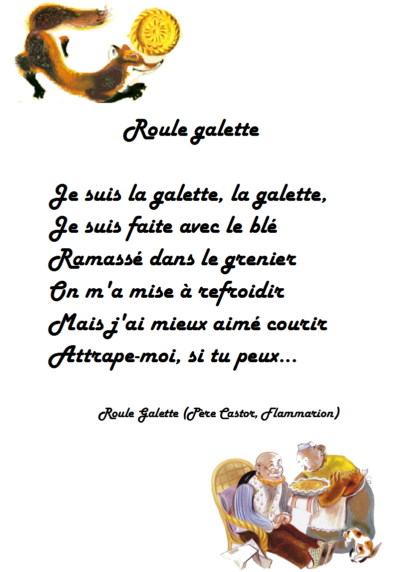 Comptine Roule Galette - Paroles De La Comptine &quot;roule avec Comptine Automne Maternelle