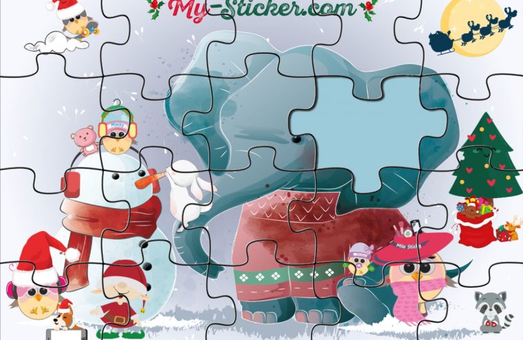 Créer Un Puzzle [À Imprimer] Pour Enfant ⋆ Blog My Sticker à Puzzle En Ligne Enfant