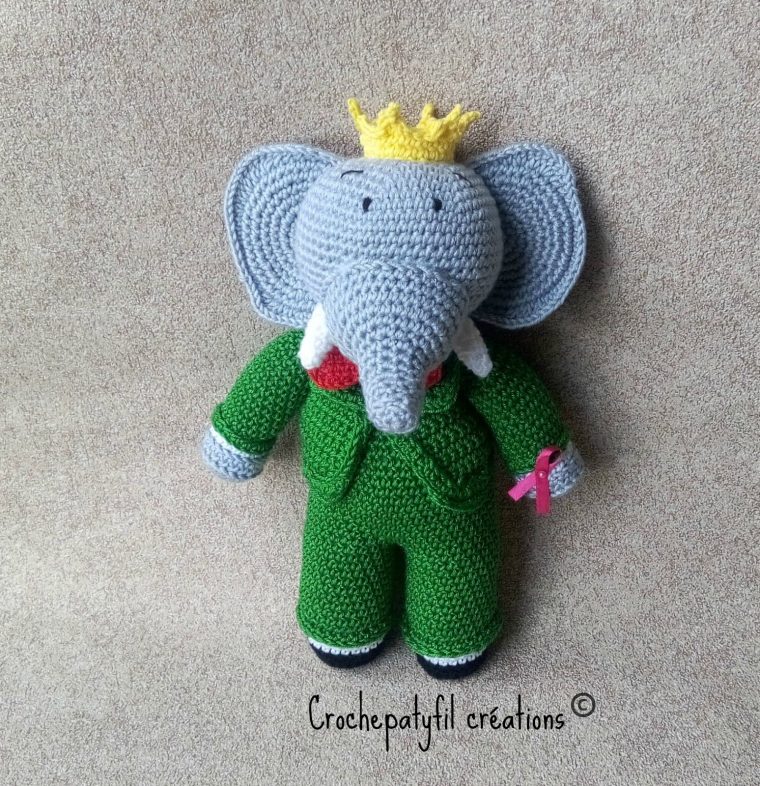 Crochet Babar | Tricot Et Crochet, Poupées En Crochet, Amigurumi destiné Singe De Babar