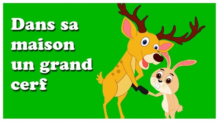 Dans Sa Maison Un Grand Cerf | Comptines Et Chansons Pour Enfants intérieur Chanson Du Cerf Et Du Lapin Dans Sa Maison Un Grand Cerf | Comptines Et Chansons Pour Enfants intérieur Chanson Du Cerf Et Du Lapin