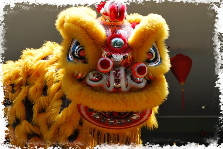 Danse Du Lion & Dragon pour Spectacle Danse Chinoise