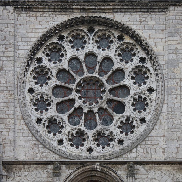 Datei:cathédrale De Chartres – Rosace Ouest, Extérieur serapportantà Image De Rosace