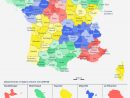 Découpage Administratif De La France : Les Départements intérieur Carte De France Nouvelles Régions