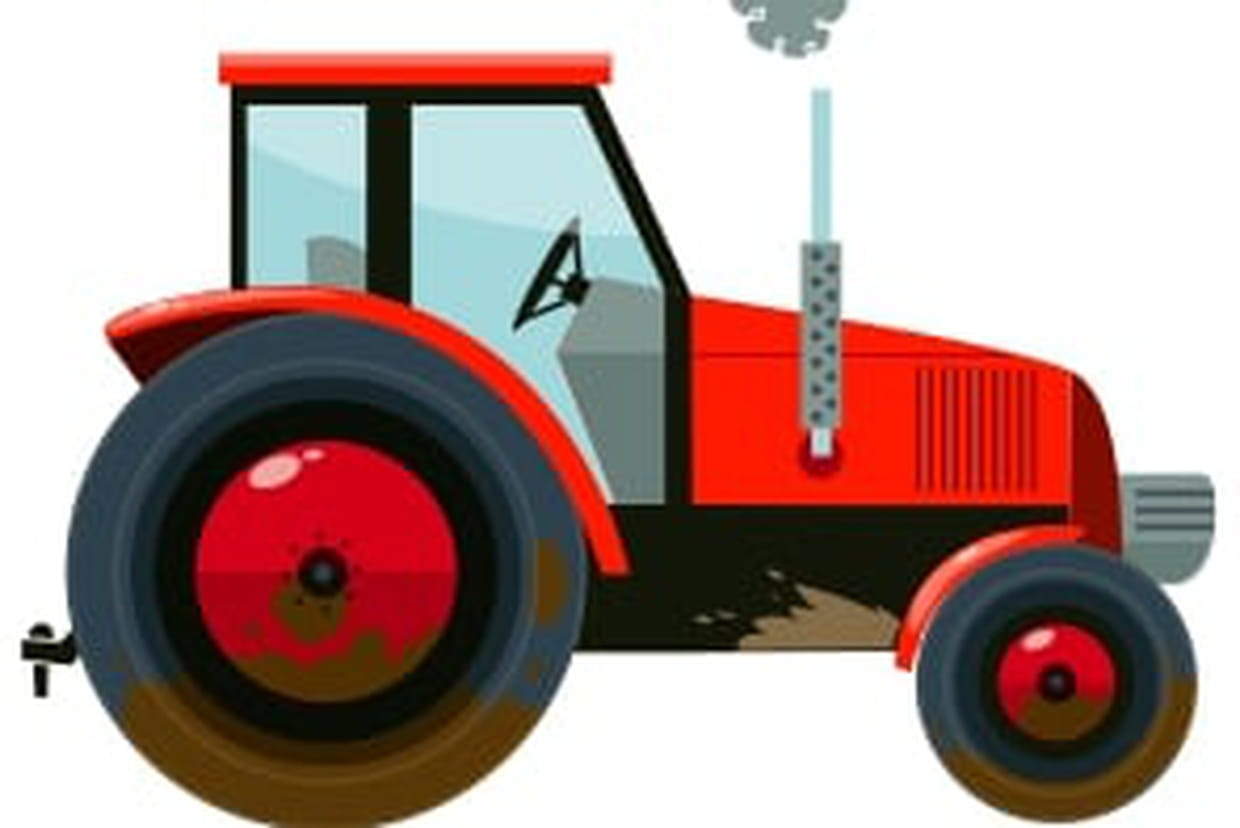 Dessiner Un Tracteur destiné Dessin Tracteur Facile