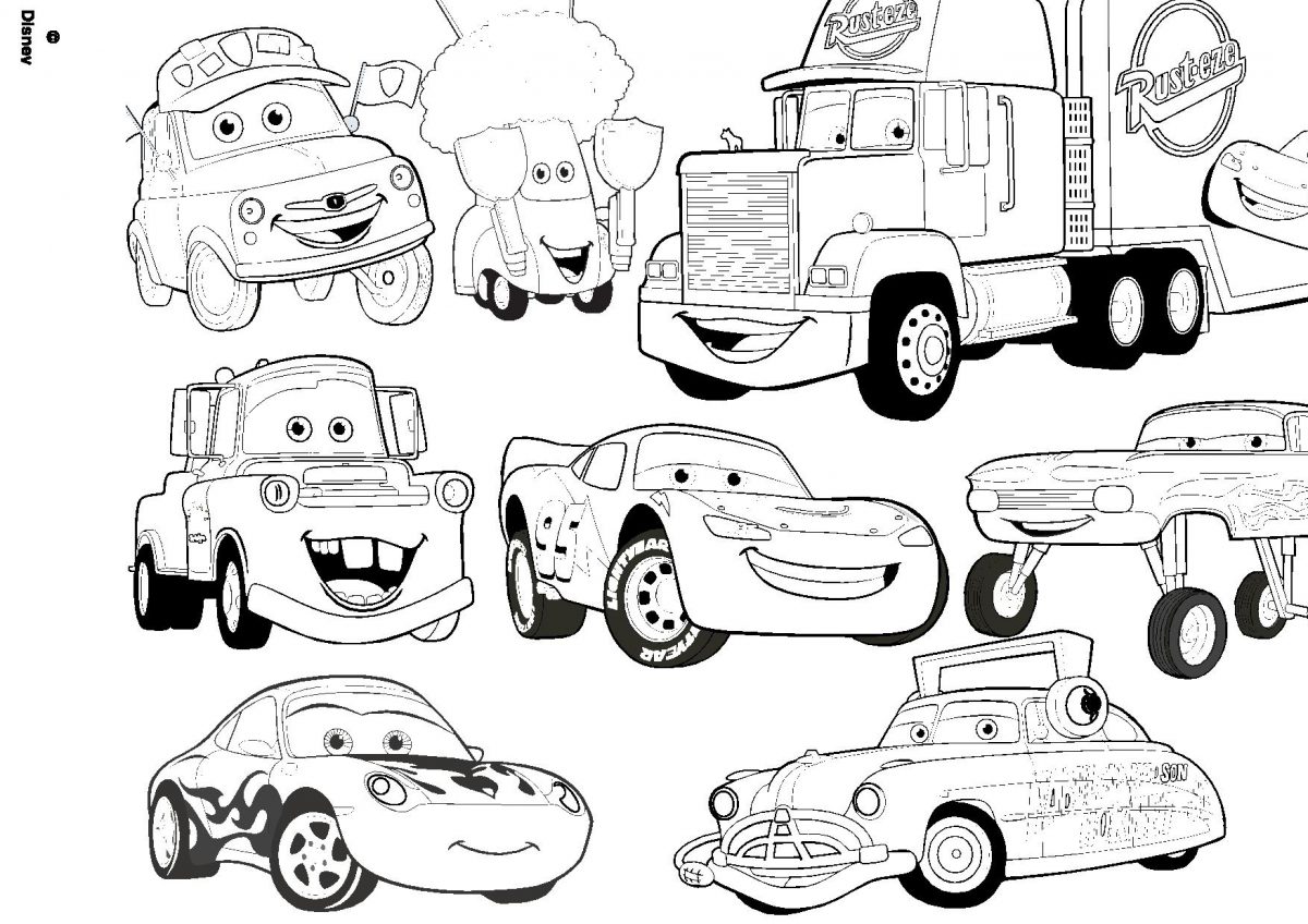 Dessins Gratuits À Colorier Coloriage Cars Disney À Imprimer à Dessin