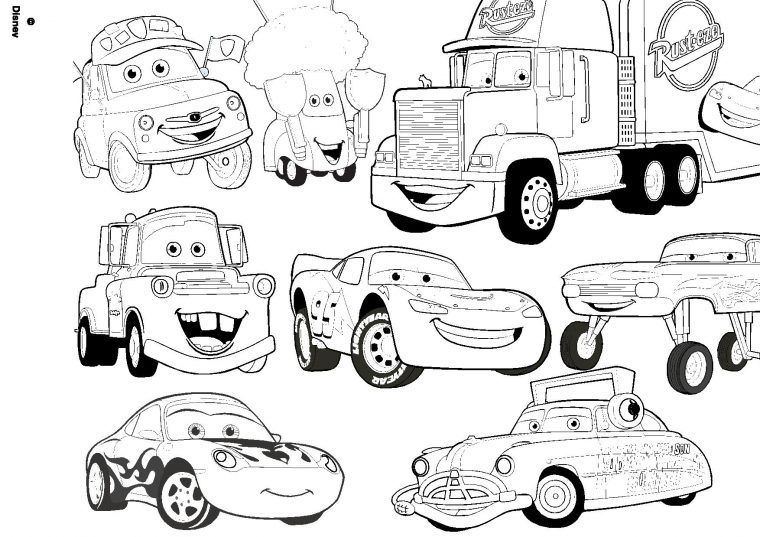 Dessins Gratuits À Colorier – Coloriage Cars Disney À Imprimer à Dessin A Imprimer Gratuit Cars