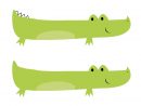 Deux Crocodiles - Momes intérieur Photo De Crocodile A Imprimer