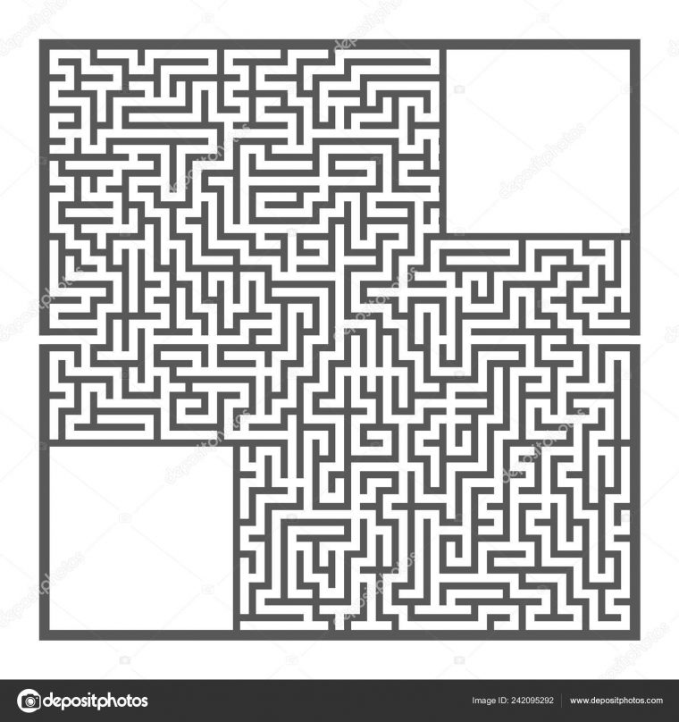 Difficult Large Square Maze Game Kids Adults Puzzle Children avec Labyrinthe Difficile