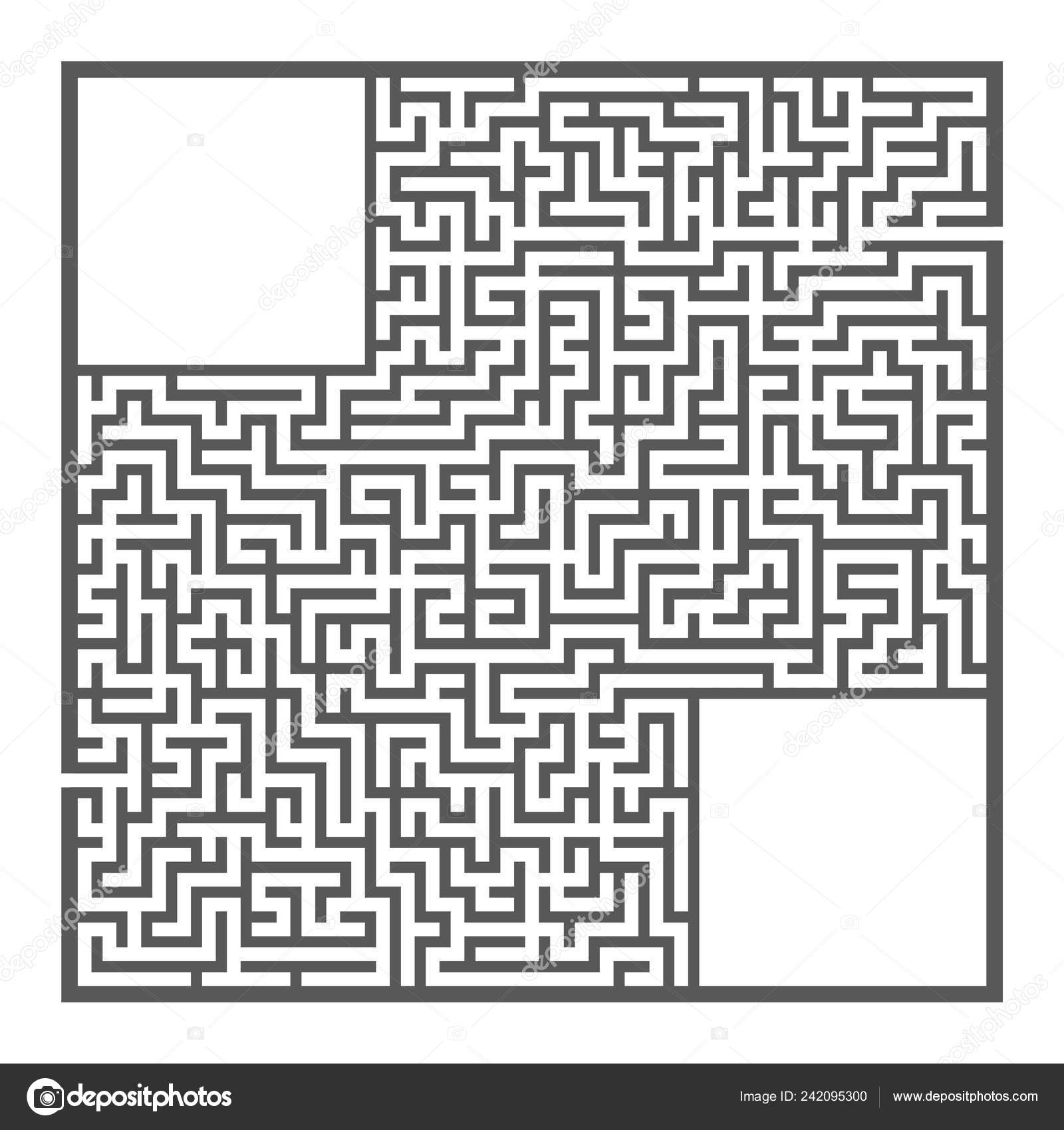 Difficult Large Square Maze Game Kids Adults Puzzle Children pour Labyrinthe Difficile