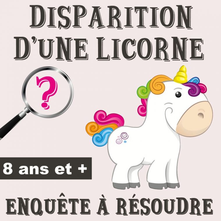 Disparition D'une Licorne | Activite Anniversaire Enfant serapportantà Jeux De Garcon Gratuit 3 Ans