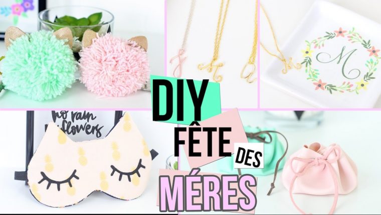 Diy Fete Des Meres ┋ 5 Idees Cadeaux Deco & Tendances – Petit Budget  Mother's Day Gift Francais tout Idée Cadeau Fete Des Mere A Fabriquer