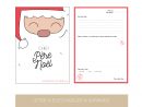 Diy Lettre Au Père Noël - Le Blog De Madame B avec Liste Pere Noel Imprimer