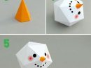▷ 1001+ Idées Pour Une Déco De Noël À Faire Soi Même Facile encequiconcerne Origami Bonhomme De Neige
