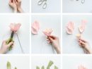 ▷ 1001 + Tutos Et Idées Top Comment Faire Une Fleur En encequiconcerne Realisation Papier Crepon