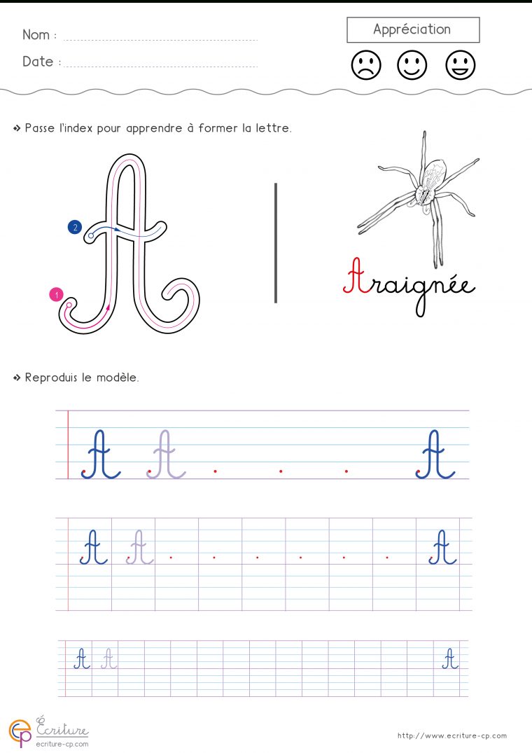 Écrire L'alphabet Majuscule Cursive Cp Ce1 | Fiche D tout T Majuscule En Cursive