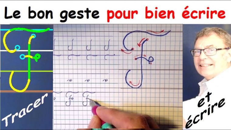Ecriture Cursive Français Au Cp Ce1 Ce2 : La Lettre Majuscule F encequiconcerne T Majuscule En Cursive