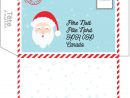 Enveloppe De Noël À Imprimer Pour Le Canada destiné Liste Pere Noel Imprimer