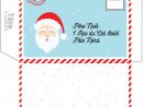 Enveloppes De Noël, Des Enveloppes De Noel A Imprimer - Noel avec Reponse Lettre Du Pere Noel A Imprimer