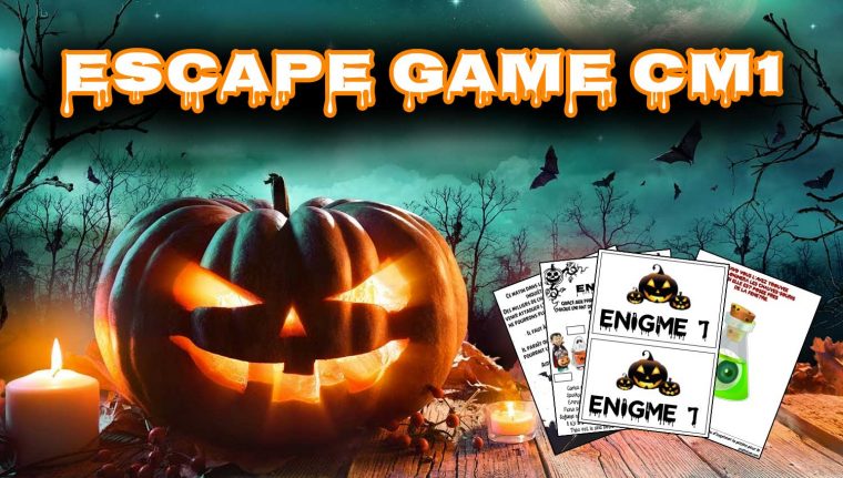 Escape Game Halloween : Niveau Cm1 – Profissime – Ressources dedans Halloween Ce2