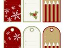 Etiquettes Gratuites Cadeaux Noël À Imprimer À La Maison destiné Etiquette Noel A Imprimer