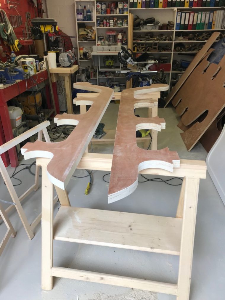 Étrépagny – Fabrication Du Traîneau Du Père Noël à Image De Traineau Du Pere Noel