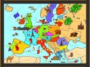 Europe – Carte Avec Symboles Des Pays | Carte Europe dedans Carte Europe Avec Capitales