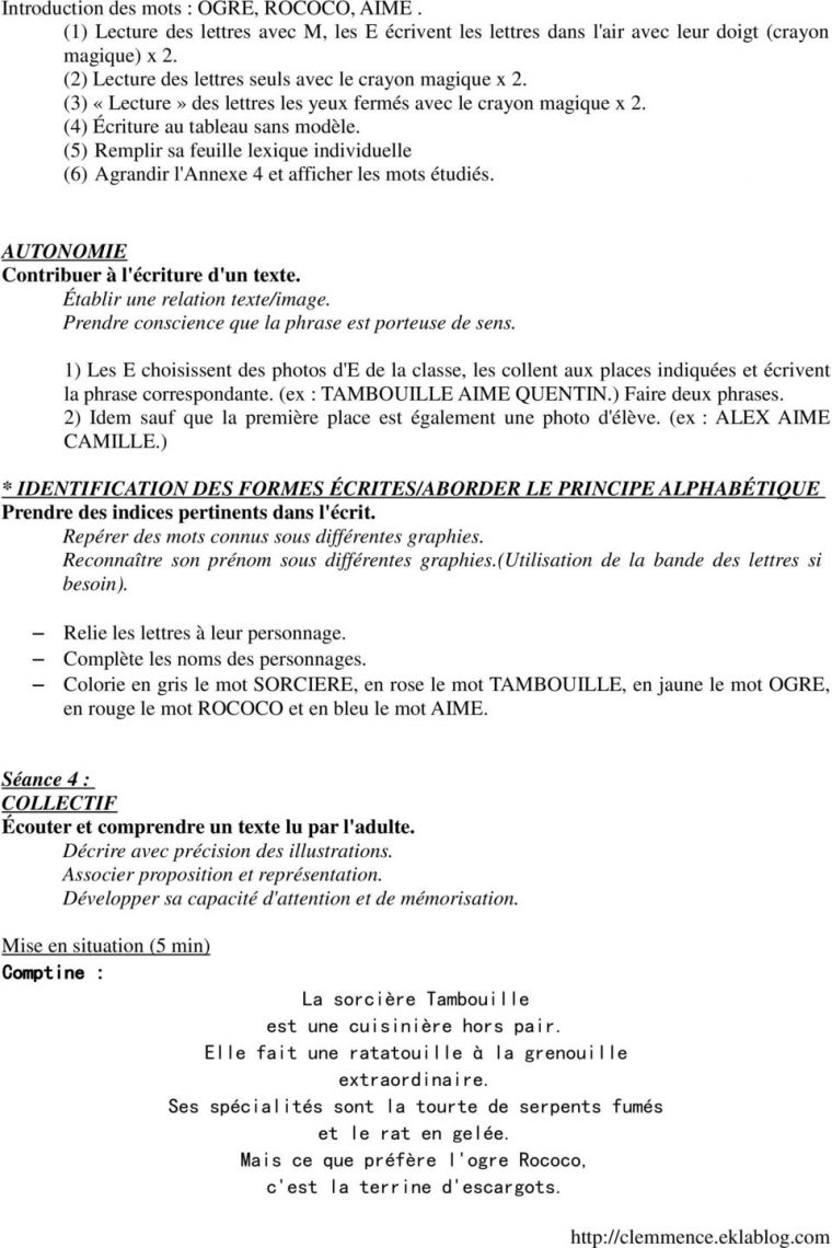 Exploitation La Sorcière Tambouille Gs. – Pdf Free Download destiné La Sorciere Tambouille