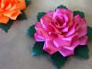 Faire Une Rose En Papier - Fleur En Papier - Bricolage serapportantà Origami Rose Facile A Faire